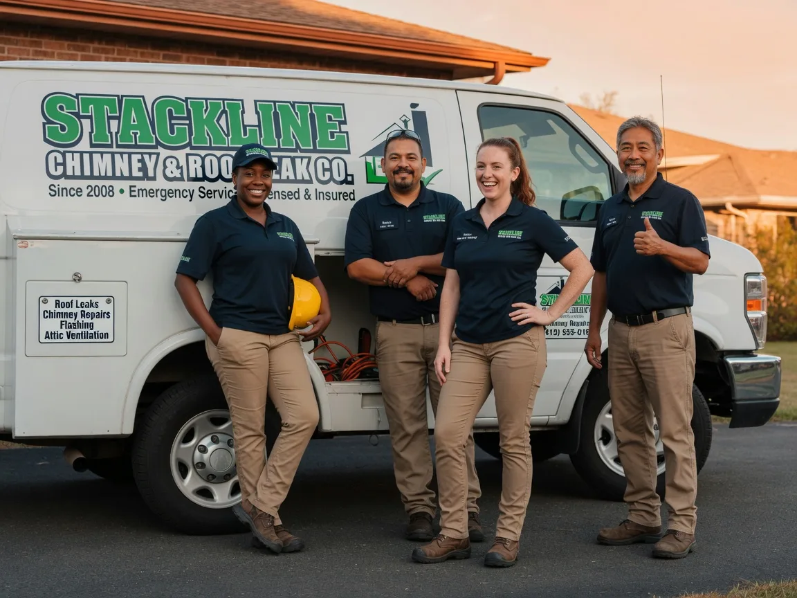 Chimney flashing repair company in Burgoon, OH